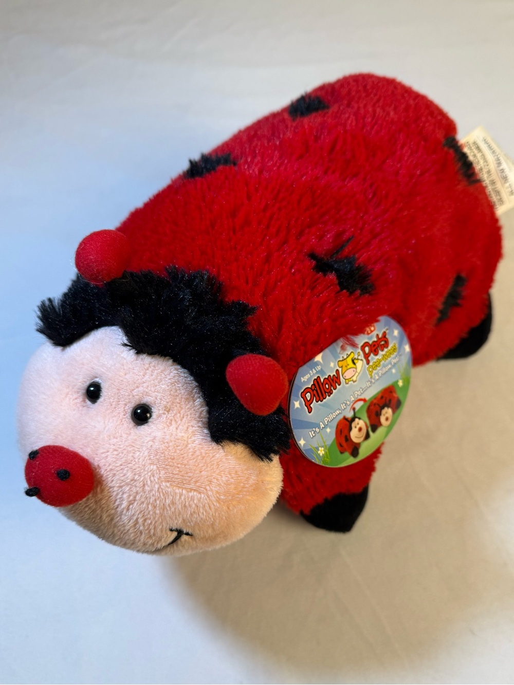 Pillow Pets Red “Ms. Lady Bug” Plush Toy 2010